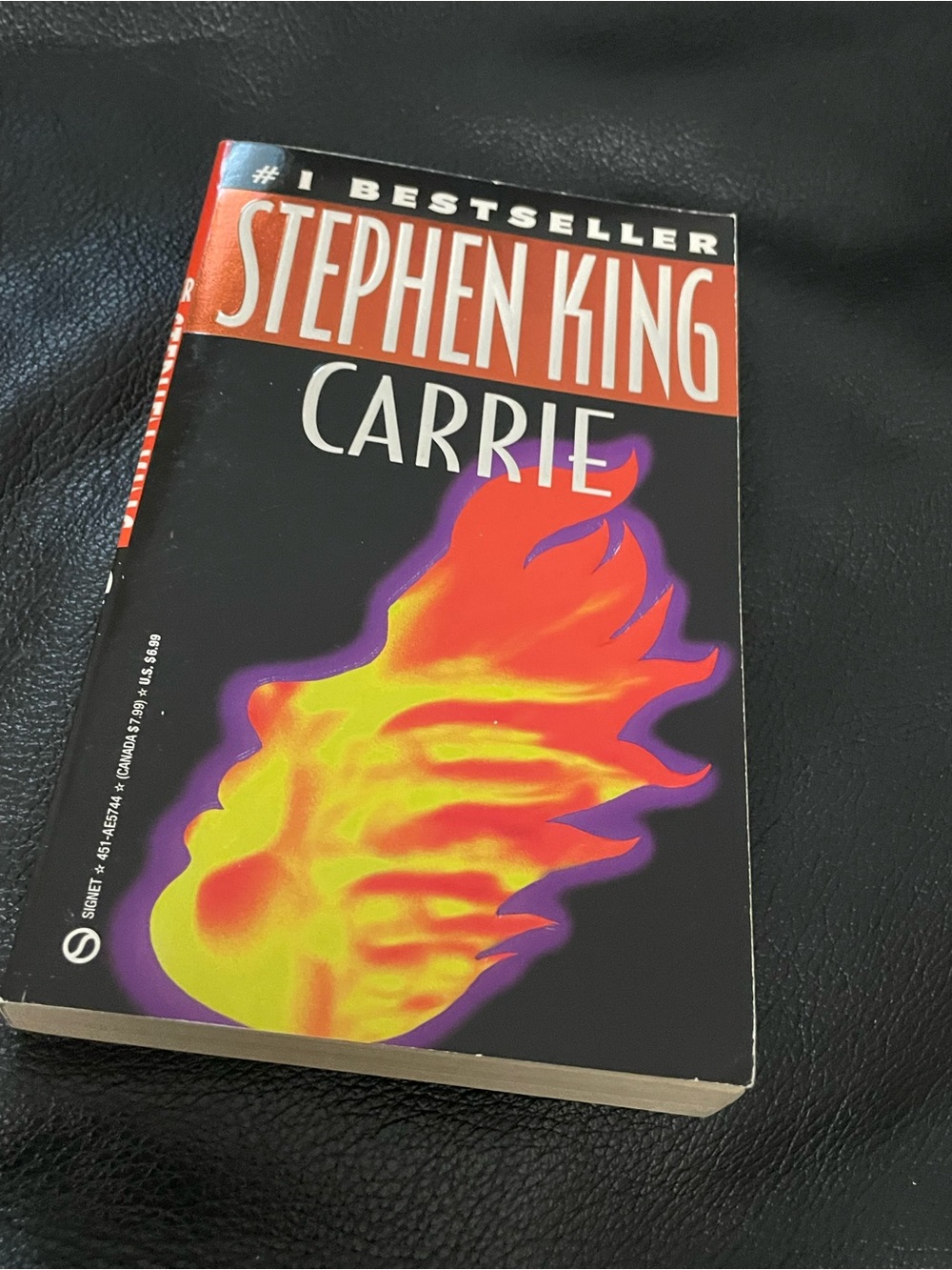 Stephen King Carrie Paperback 1980’s